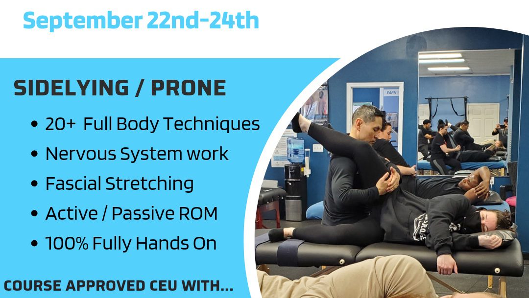 SRT: Soft-Stretch Release Techniques – Side-lying / Prone