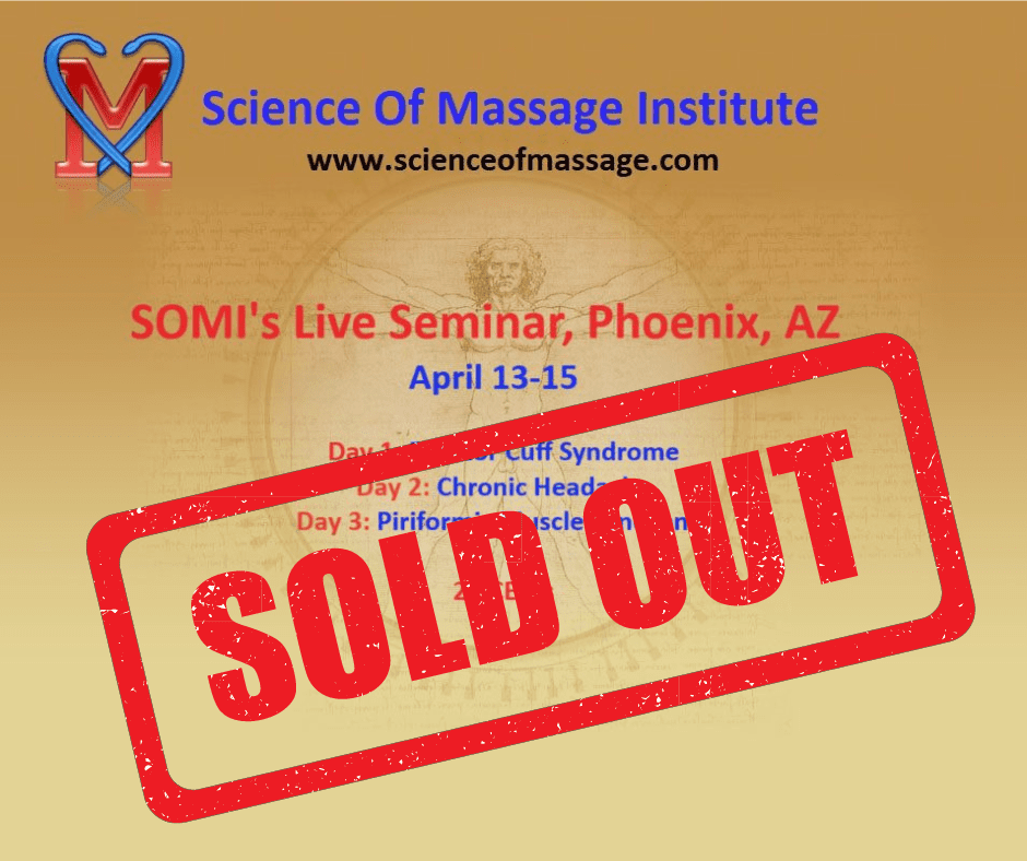 SOMI-Day 3-Piriformis Muscle Syndrome-Sciatica “SOLD-OUT”