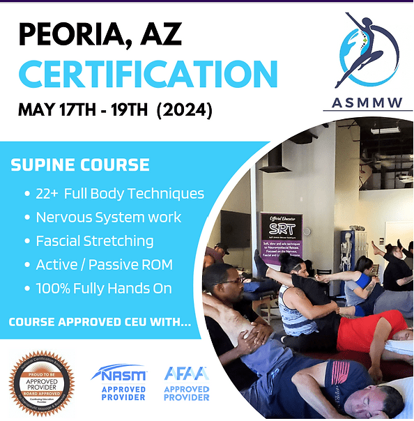 SRT-Supine Certification-21CE